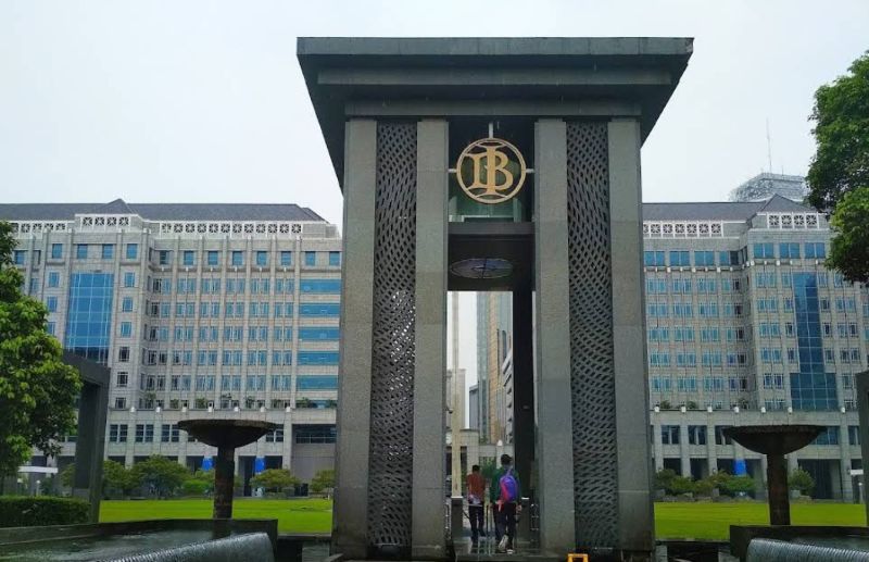 Gedung Bank Indonesia Pusat di Jakarta.