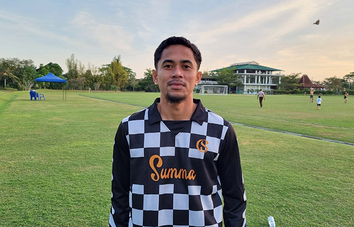 Kapten PSIM Jogja Reva Adi Utama.