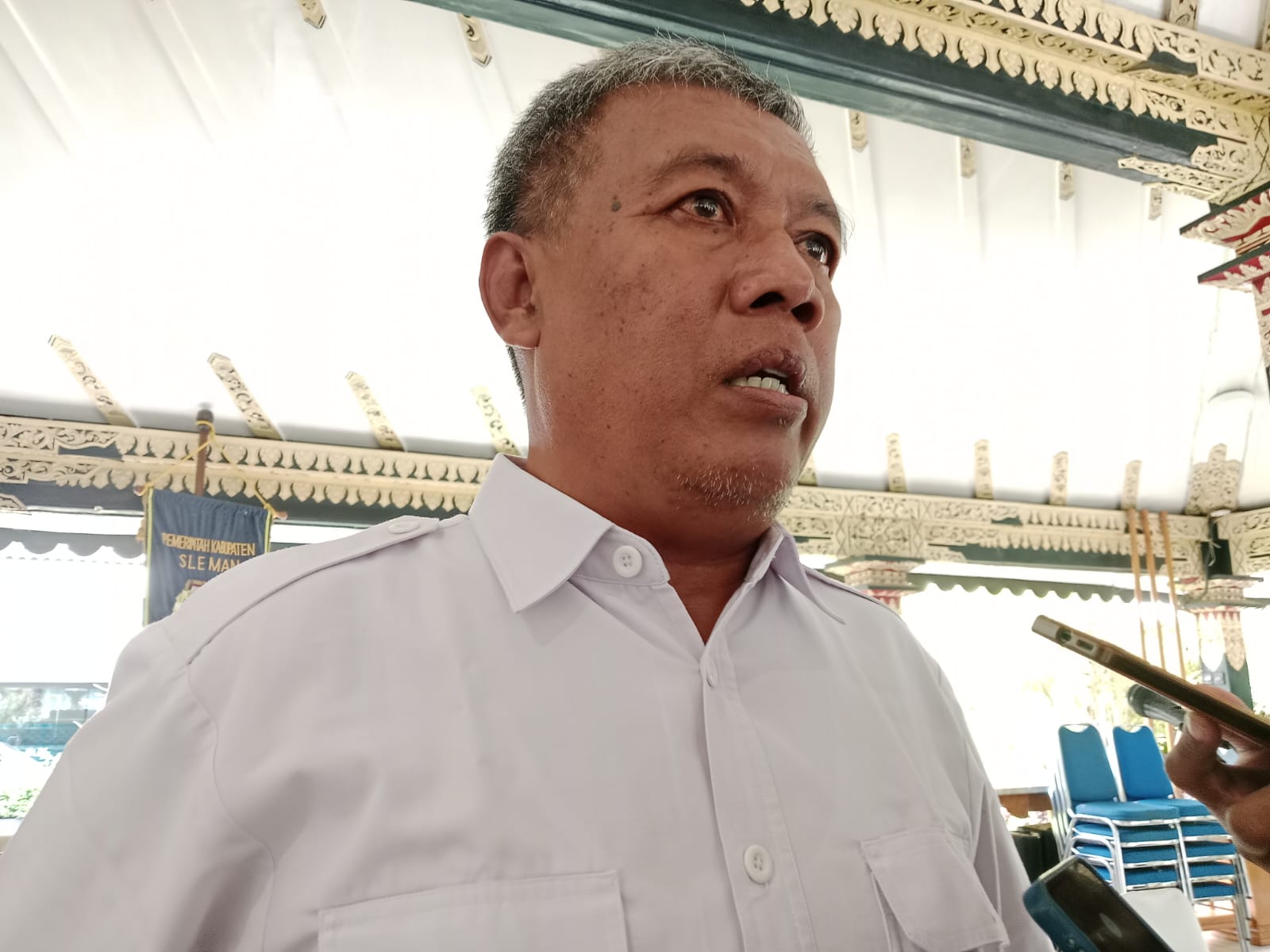 Kepala Dinas Kebudayaan Kabupaten Sleman Ishadi Zayid.