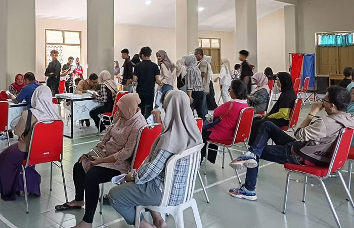 Pelayanan rekam E-KTP bekerja sama dengan Dukcapil Sleman di Kalurahan Tamanmartani