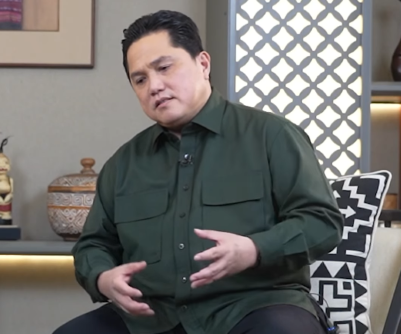 Ketua Umum PSSI Erick Thohir.