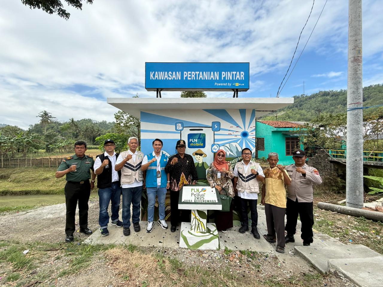 TEKNOLOGI PERTANIAN : Peresmian Kawasan Pertanian Pintar di Desa Kedungwaru, Kecamatan Karangsambung.