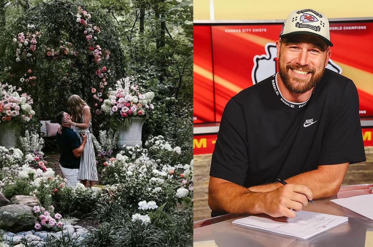 Travis Kelce adalah pemain sepak bola Amerika melamar Taylor Swift.