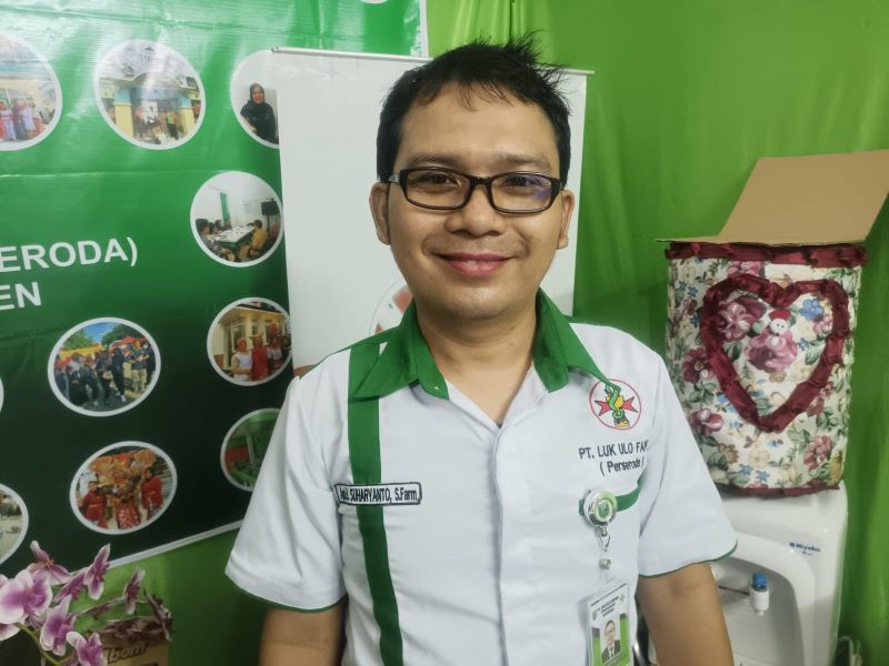 Direktur PT Lukulo Farma Suharyanto