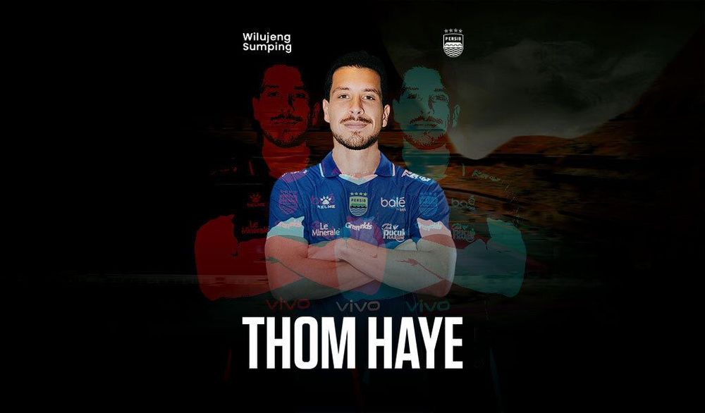Thom Haye resmi menjadi bagian dari skuad Persib Bandung