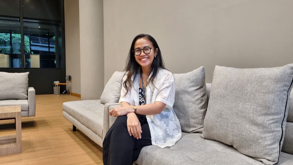 PERAN GANDA: Alfatika Aunuriella Dini tidak hanya seorang ibu. Dia juga memiliki kesibukan menjadi Direktur Utama GIK UGM sekaligus dosen Fakultas Hukum UGM.