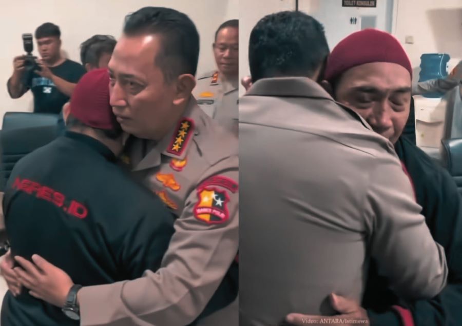 Kapolri Kunjungi Keluarga Korban
