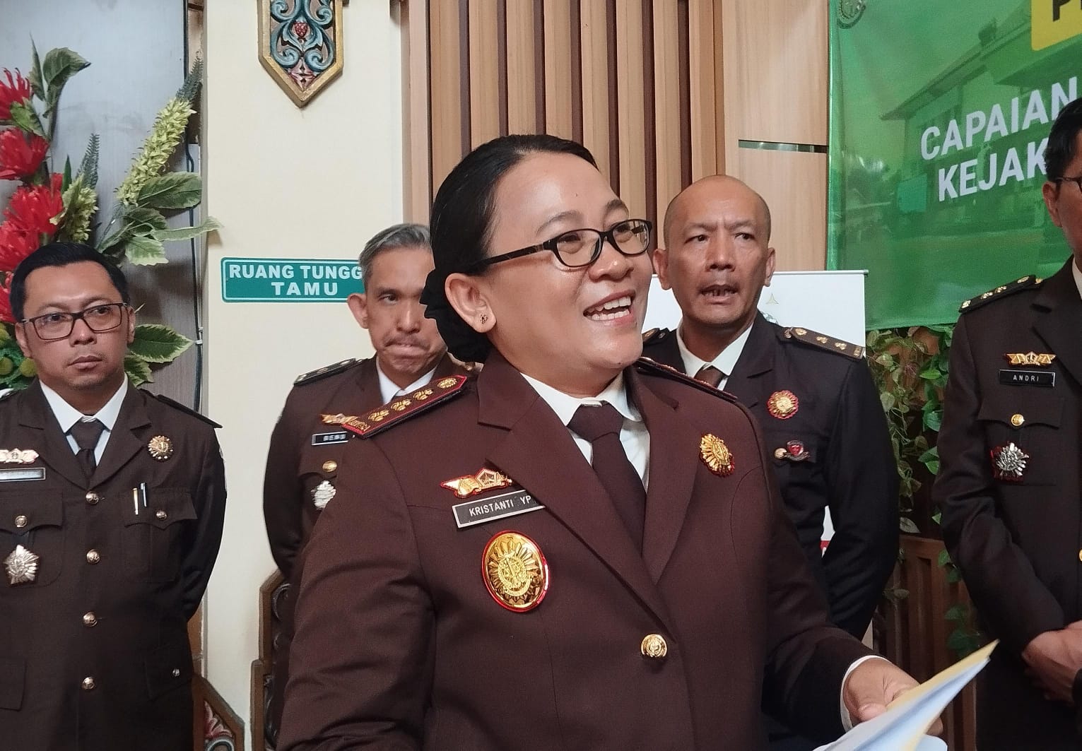 Kepala Kejaksaan Ngeri (Kejari) Bantul Kristanti Yuni Purnawanti.