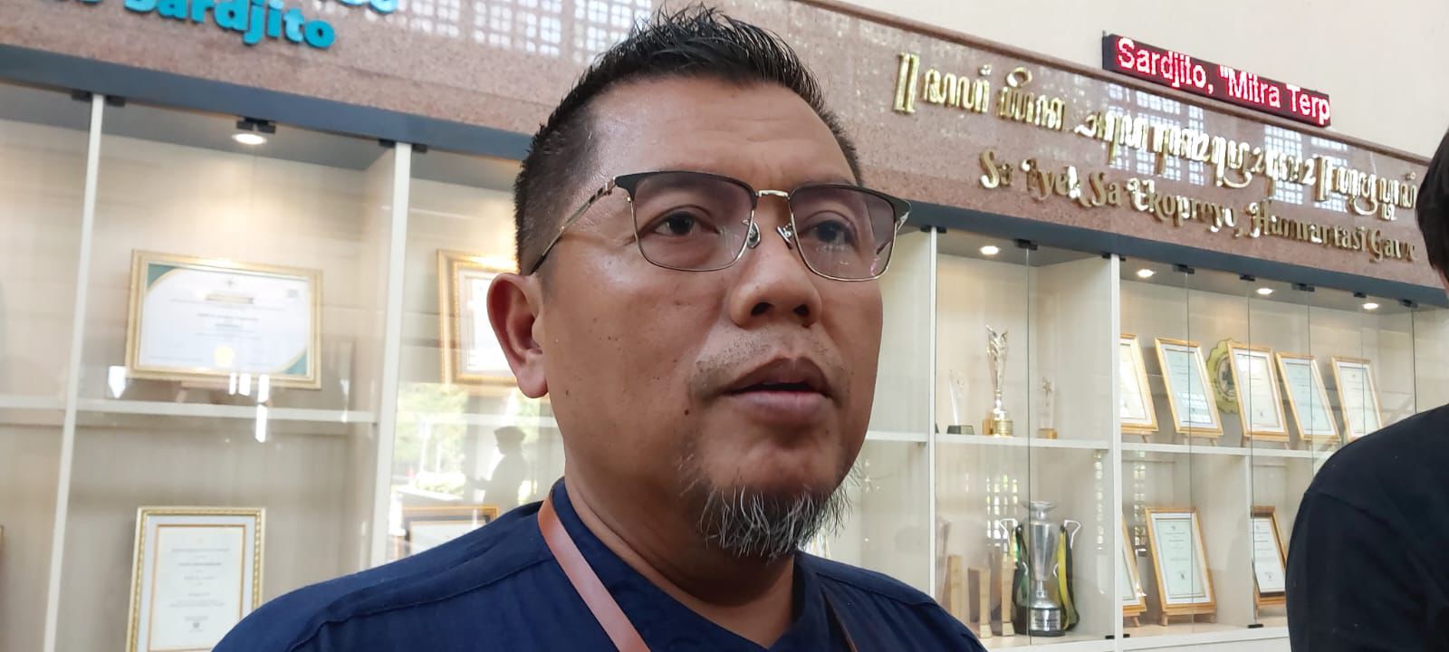 Manajer Hukum dan Humas RSUP Dr Sardjito Yogyakarta, Banu Hermawan saat ditemui di kompleks RSUP Dr Sardjito, Rabu (3/9/2025).