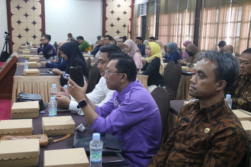 LATIHAN: Pelatih Tempat Kerja mengikuti pelatihan yang diadakan Pemkab Kulon Progo.&nbsp;