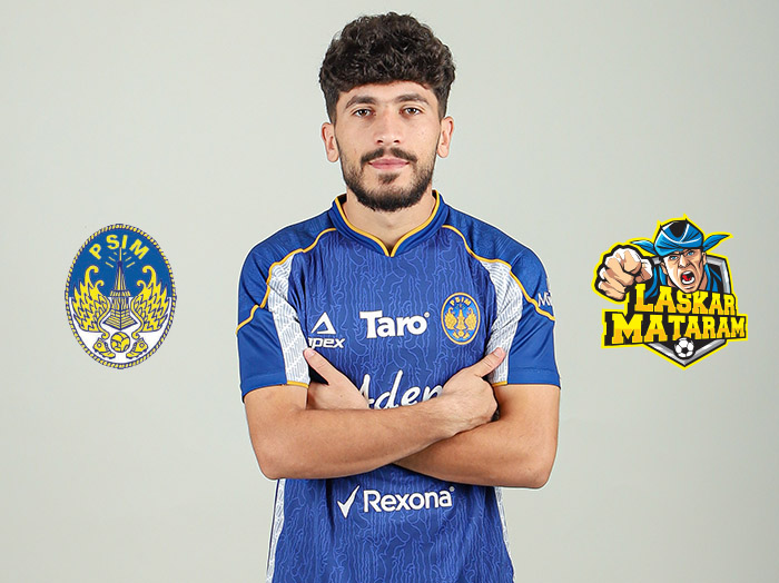 GOL PERDANA: Gelandang bertahan PSIM Jogja asal Tajikistan Rahmatsho Rahmatzoda.