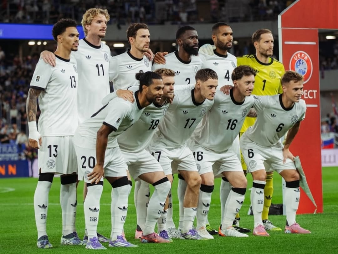 Starting Eleven tim nasional Jerman dalam kekalahan atas Slovakia
