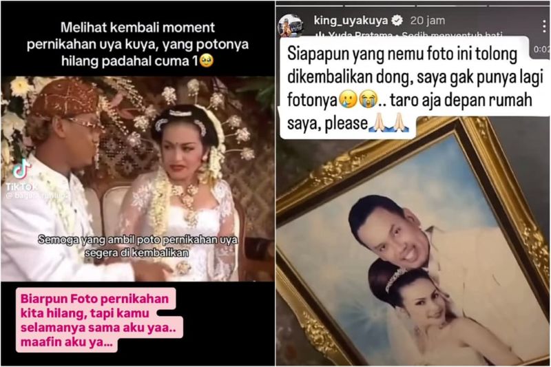 Unggahan storygram Uya Kuya.