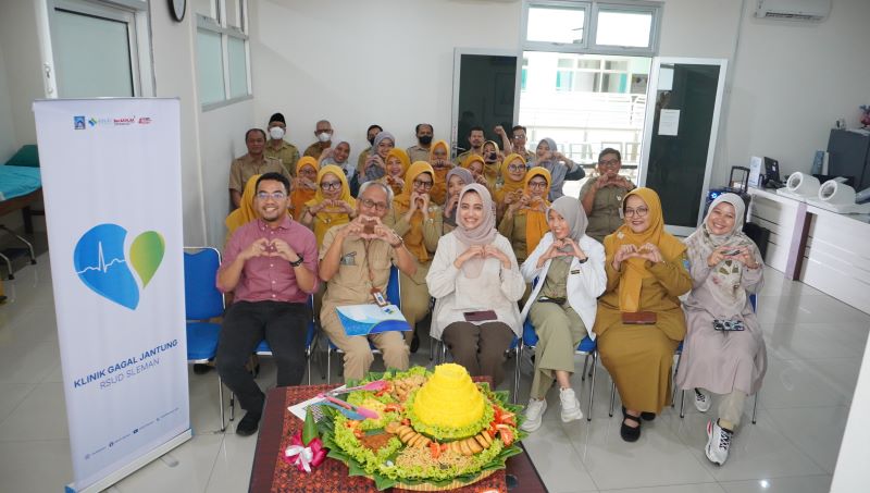 LAUNCHING: Peresmian Klinik Gagal Jantung di RSUD Sleman Senin (9/8).