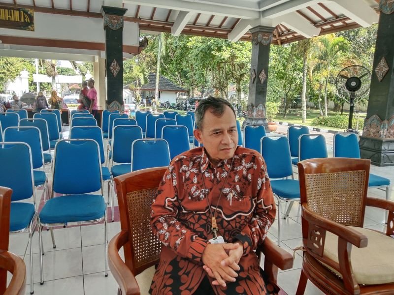 Plt Kepala DLH Sleman Sugeng Riyanta