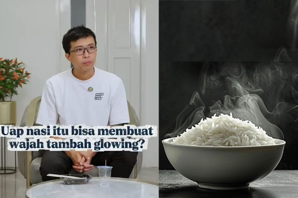 Dokter Tirta ungkap fakta menarik di balik uap nasi.