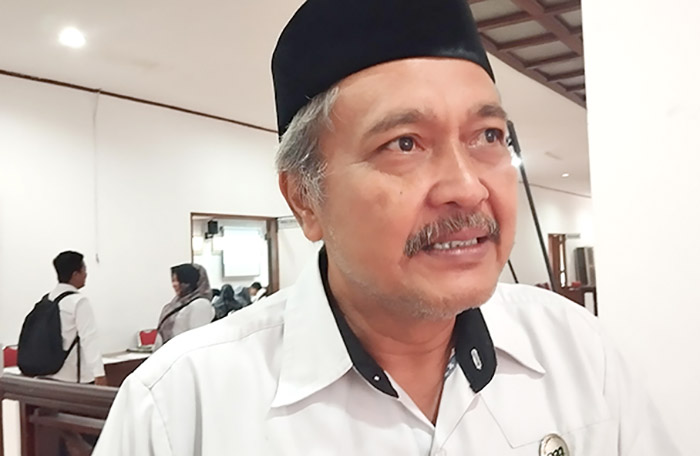Kepala Badan Kepegawaian dan Pengembangan Sumber Daya Manusia (BKPSDM) Bantul Isa Budihartomo saat ditemui Rabu (10/9/2025)