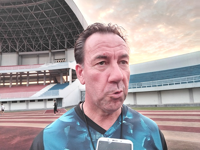 Pelatih Kepala PSIM Jogja Jean-Paul van Gastel.