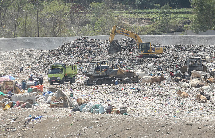 HASILKAN LISTRIK: TPST Piyungan Bantul nantinya bakal dijadikan kawasan pengolahan sampah menjadi energi listrik. Pemprov DIJ kini masih menunggu perpres terbaru.