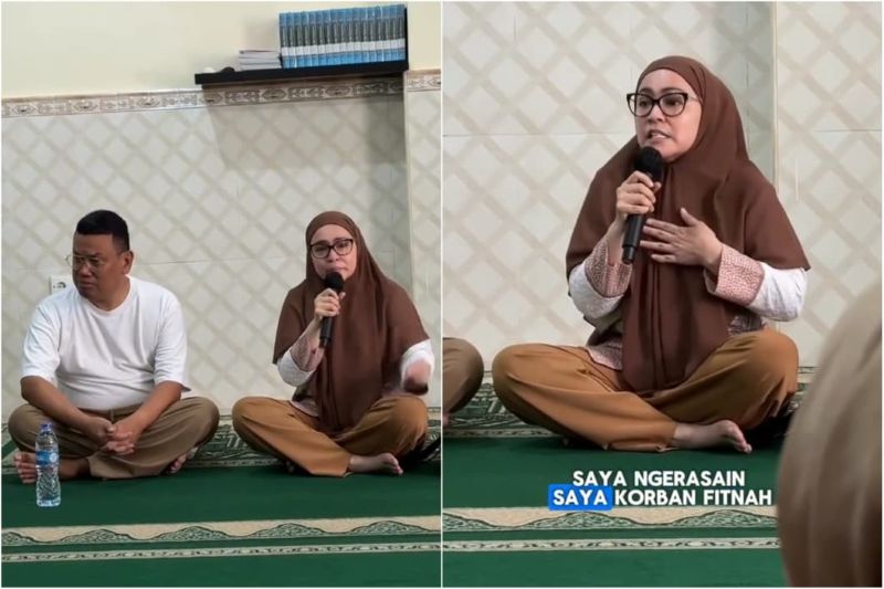 Astri, Istri Uya kuya klarifikasi.
