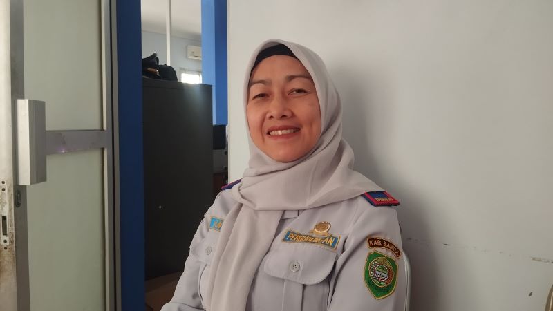 Kepala Seksi Terminal Dishub Bantul Muktiandri Nugraheni