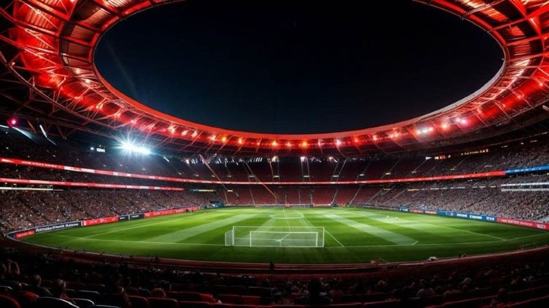 Estadio Metropolitano, markas Atl&eacute;tico de Madrid.