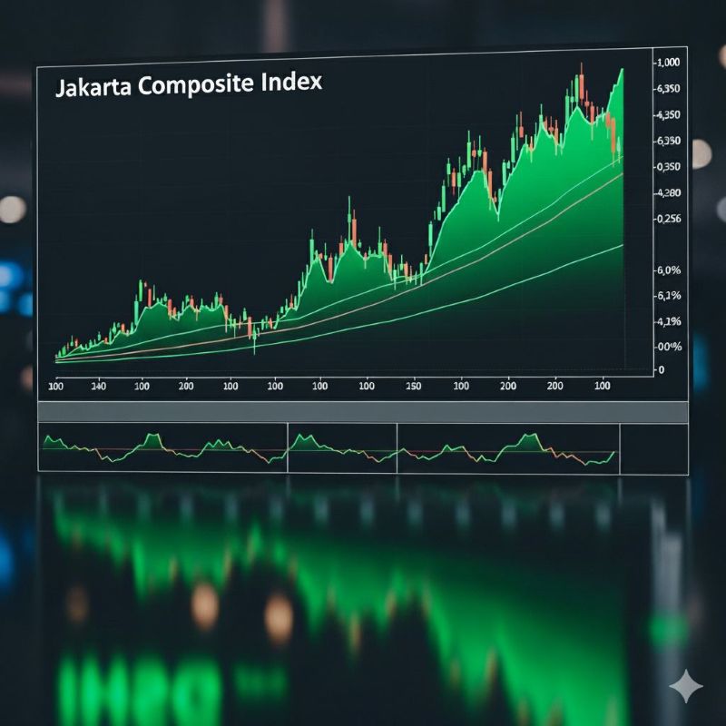 Ilustrasi IHSG.