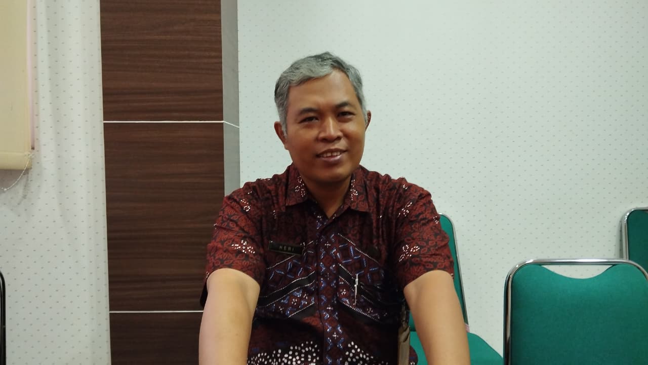 Penyuluh Perindustrian dan Perdagangan Ahli Muda DKUKMPP Bantul Heri Saptono
