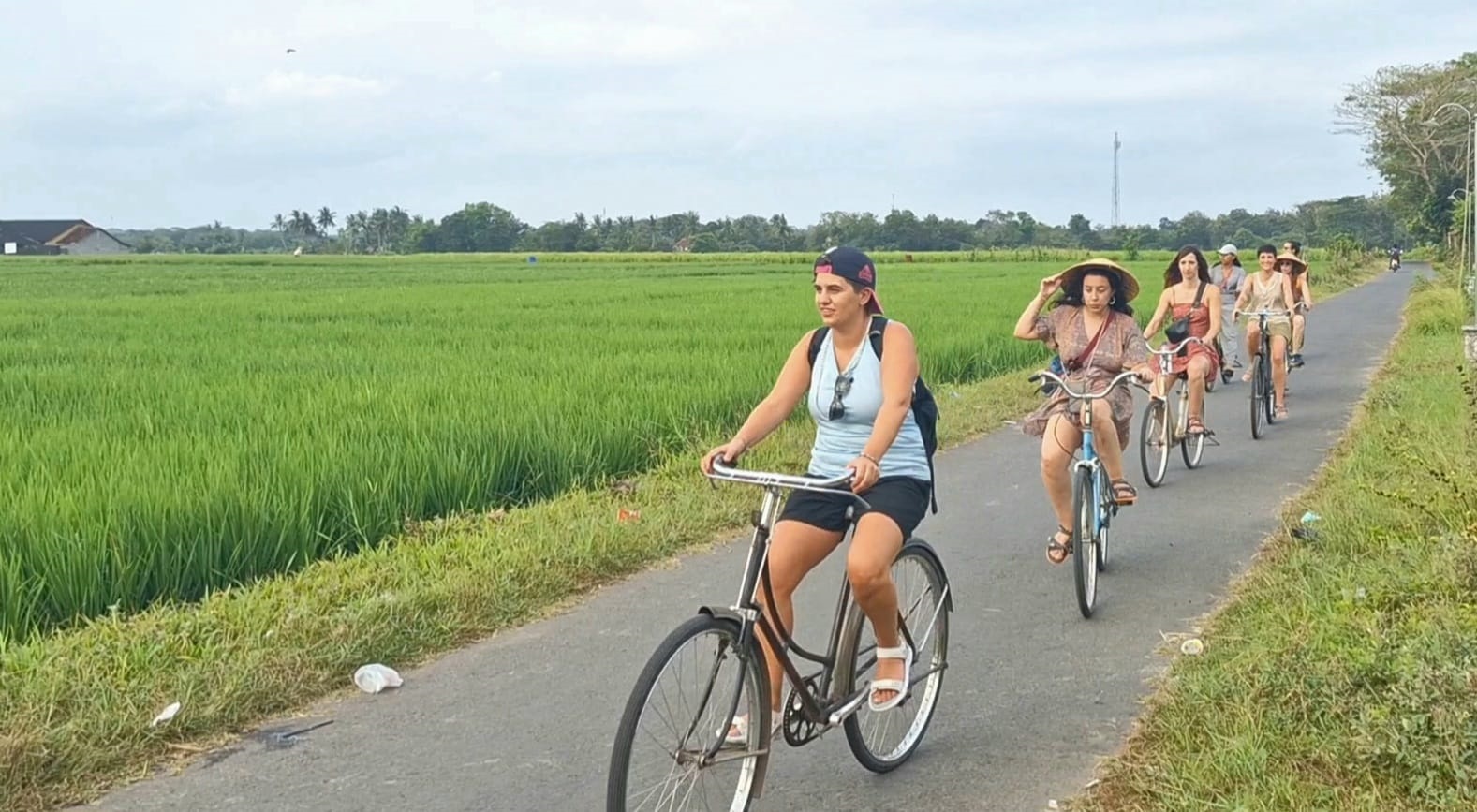 Antara Sawah, Sepeda dan Senyum Warga, Wisata Keliling Desa dengan Sepeda Tua di Banguncipto, Sentolo, Kulon Progo