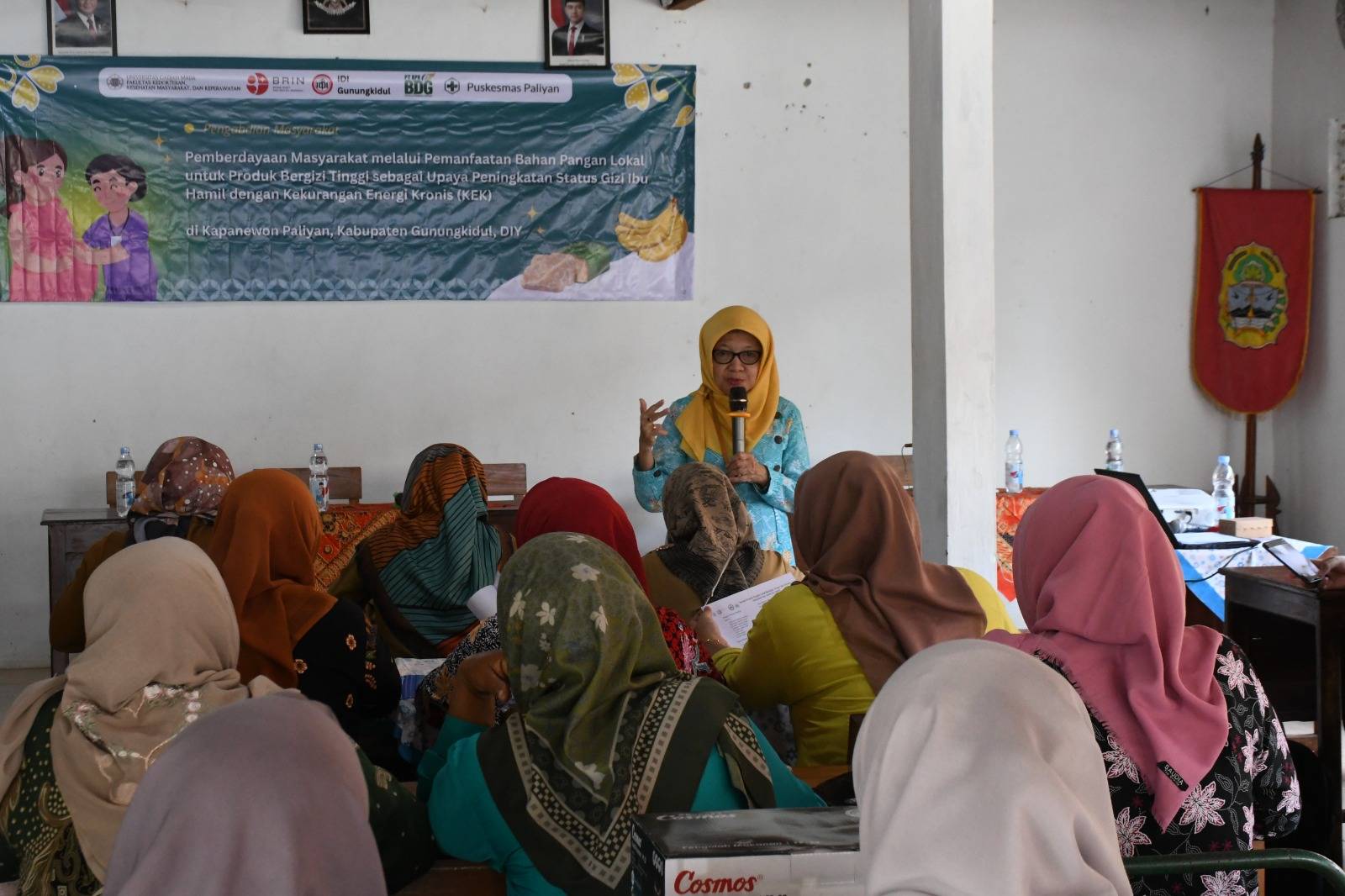 PRTPP BRIN: Pada tahap pertama, BRIN akan fokuskan pemberdayaan masyarakat dalam menekan angka stunting di Kapanewon Paliyan dengan membuat pelatihan pengolahan bahan makanan lokal yang kaya gizi.