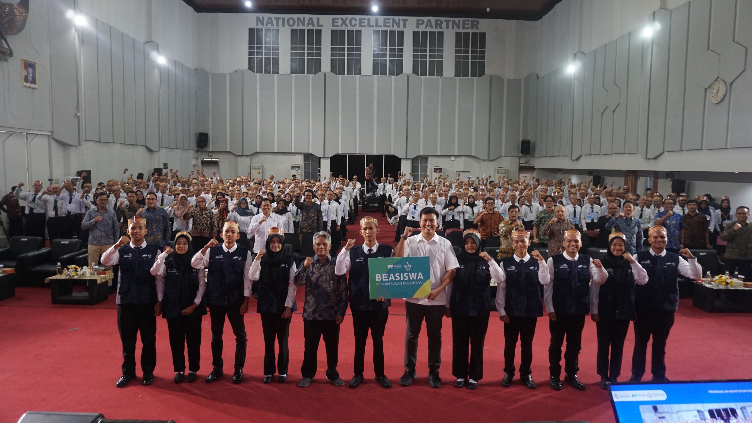 Pembukaan Pengenalan Kehidupan Kampus bagi Mahasiswa Baru (PKKMB) Tahun 2025 pada 15 September 2025 bertempat di Auditorium LPP Yogyakarta.