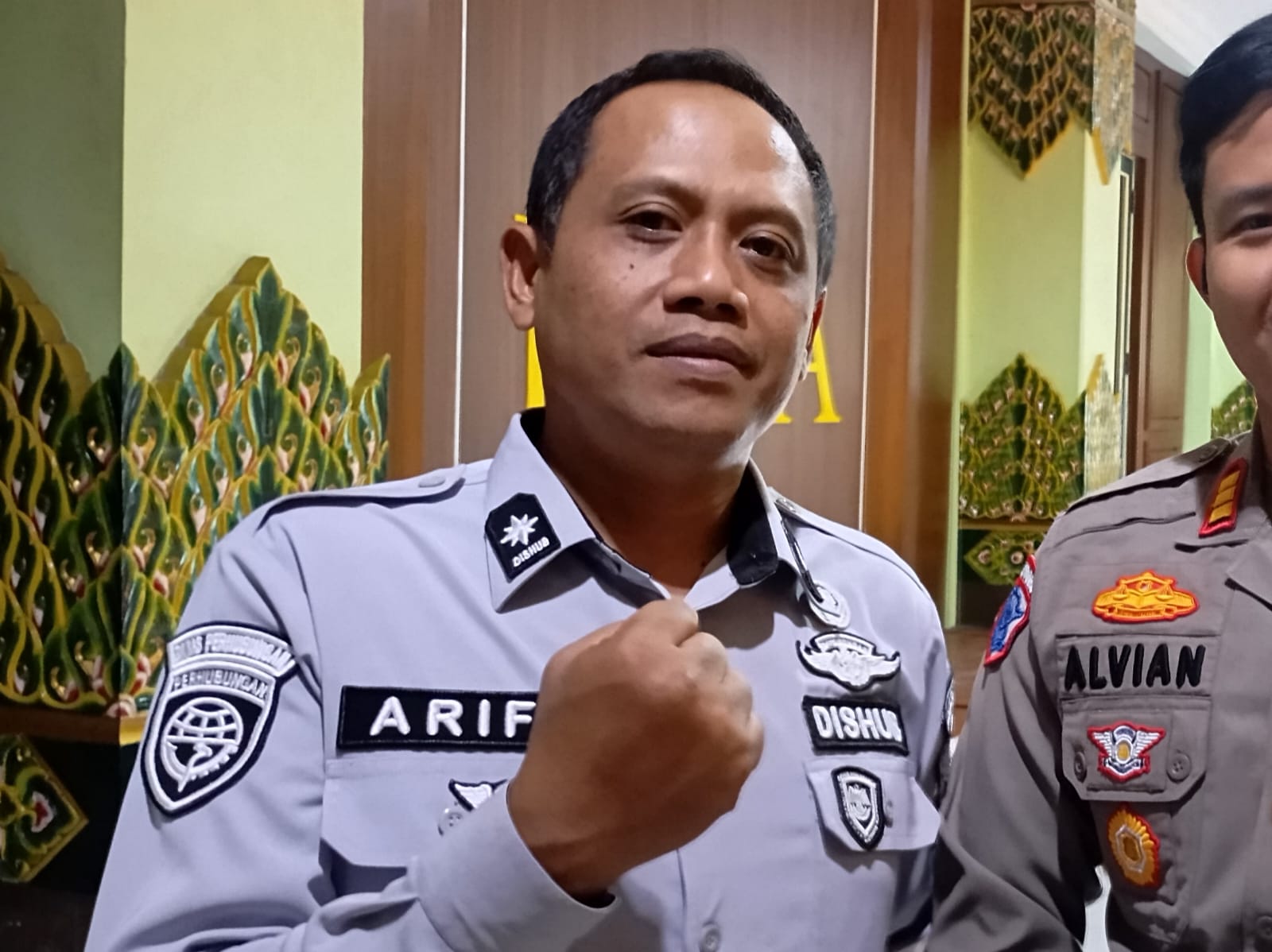 Kepala Dinas Perhubungan (Dishub) Kota Jogja Agus Arif Nugroho saat ditemui di Balai Kota Jogja, Senin (15/9/2025).