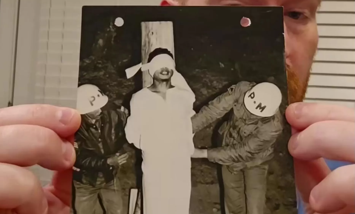 Warga AS Jacob Cass pamerkan foto eksekusi Letkol Untung atau Untung Syamsuri yang dikenal sebagai salah satu pemimpin Gerakan 30 September (G30S) pada 1965. (Instagram: @koleksi_sejarah_Indo)