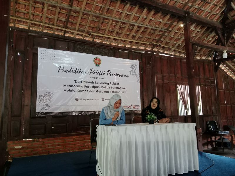 FOKUS: Kegiatan pendidikan politik perempuanyang digelar oleh Badan Kesbangpol DIY Selasa (16/9).