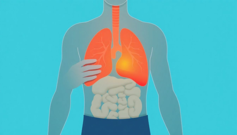 Ilustrasi organ dalam manusia.