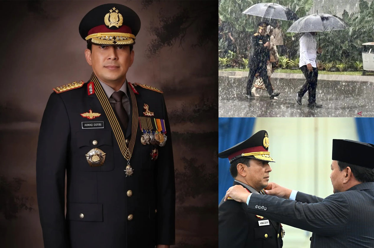 Jenderal Pol (Purn) Drs Ahmad Dofiri dilantik sebagai staf khusus presiden.