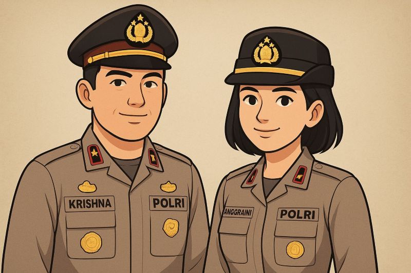 Skandal hubungan terlarang di kepolisian.
