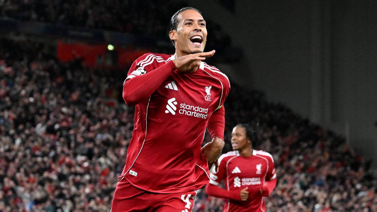 Van Dijk menjadi aktor kemenangan Liverpool atas Atletico Madrid di Liga Champions