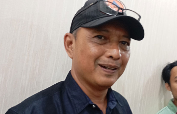 Kepala Pelaksana BPBD Kota Jogja Nur Hidayat saat ditemui di Balai Kota Jogja, Kamis (18/9/2025).