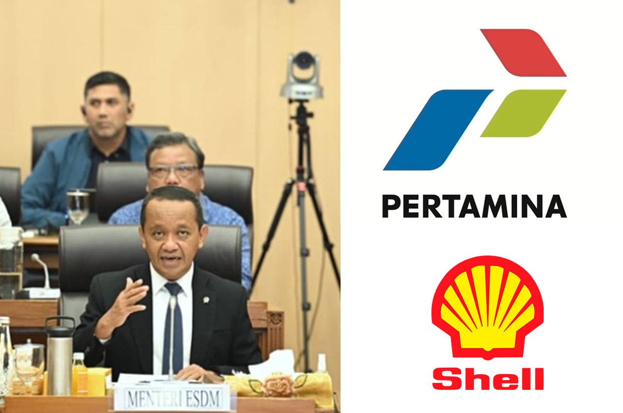 Menteri ESDM Bahlil Lahadalia dalam sebuah diskusi.