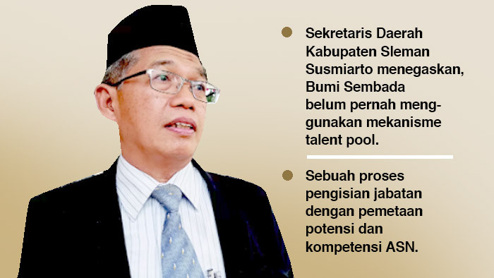 Sekretaris Daerah Kabupaten Sleman Susmiarto