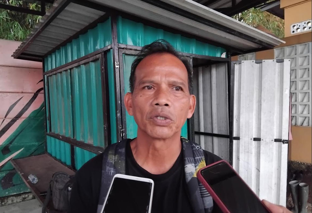 Pelatih PSS Sleman Ansyari Lubis.
