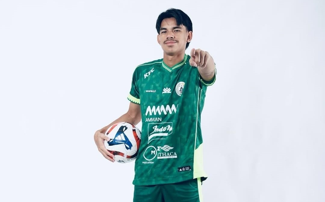 Pemain muda PSS Sleman Saiful Djoge