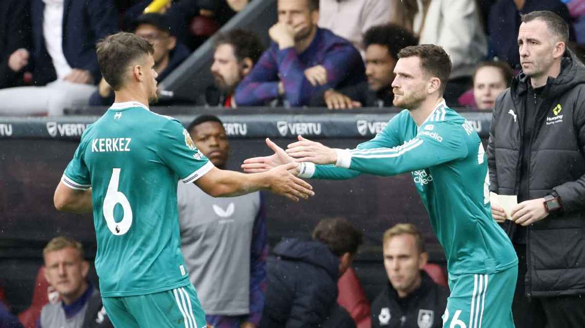Bek Liverpool, Milos Kerkez puji Andy Robertson