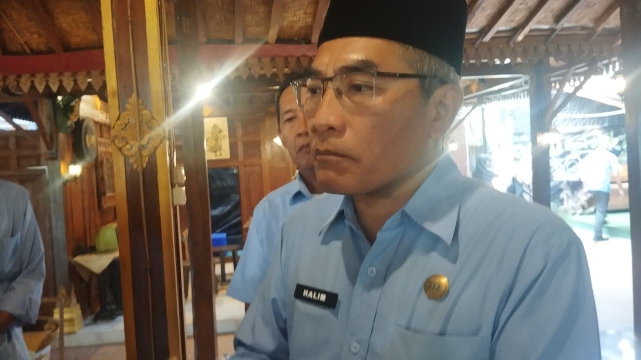 Bupati Bantul Abdul Halim Muslih saat ditemui Selasa (23/9)