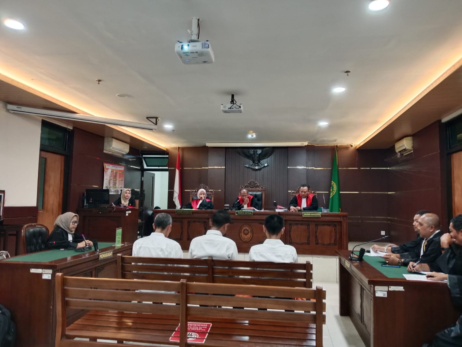 Sidang perdana perkara penganiayaan