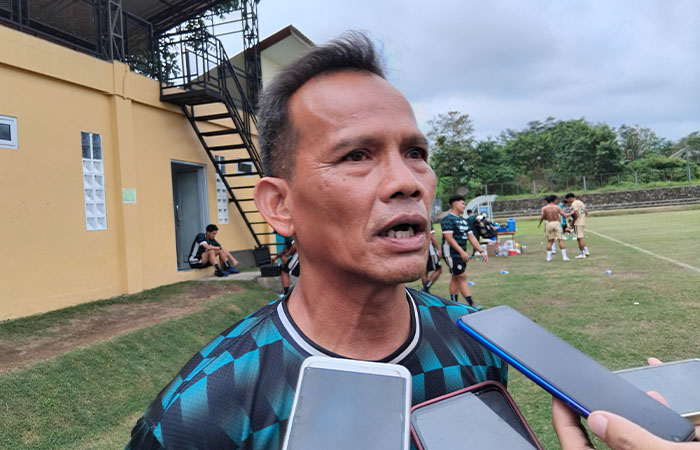 Pelatih PSS Sleman Ansyari Lubis
