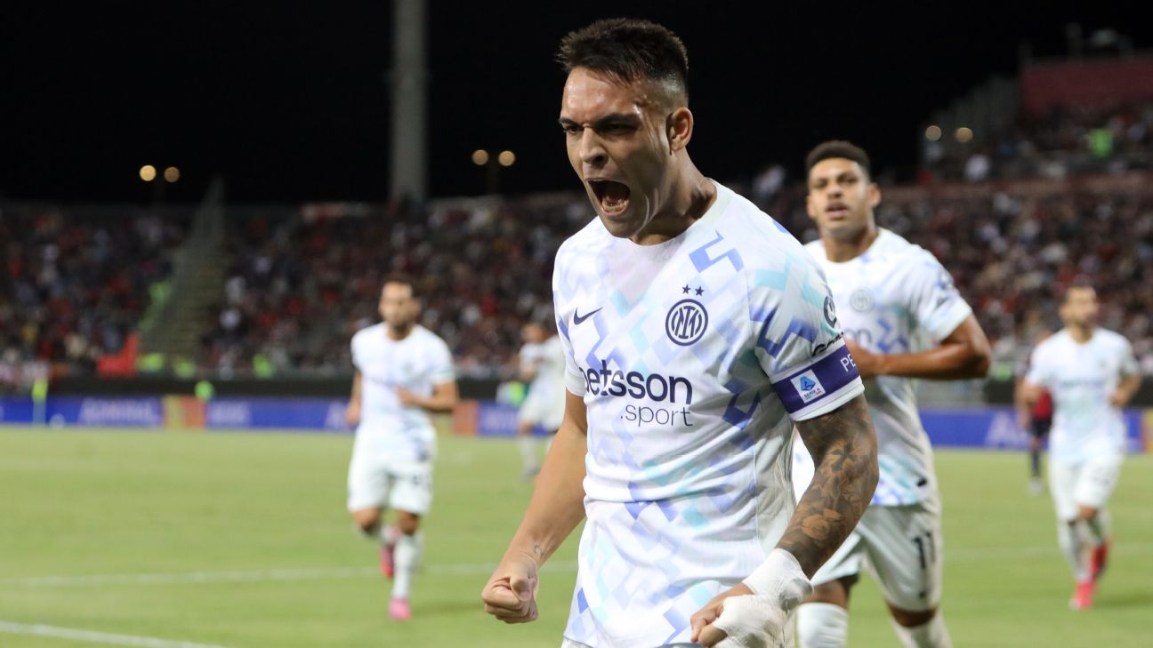 Lautaro Martinez akhiri puasa gol dalam kemenangan Inter atas Cagliari