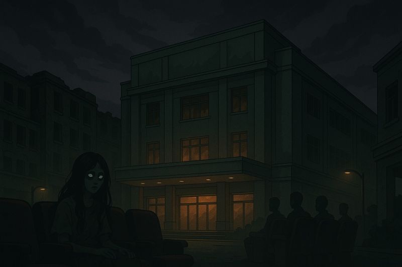 Ilustrasi Hantu Bioskop.