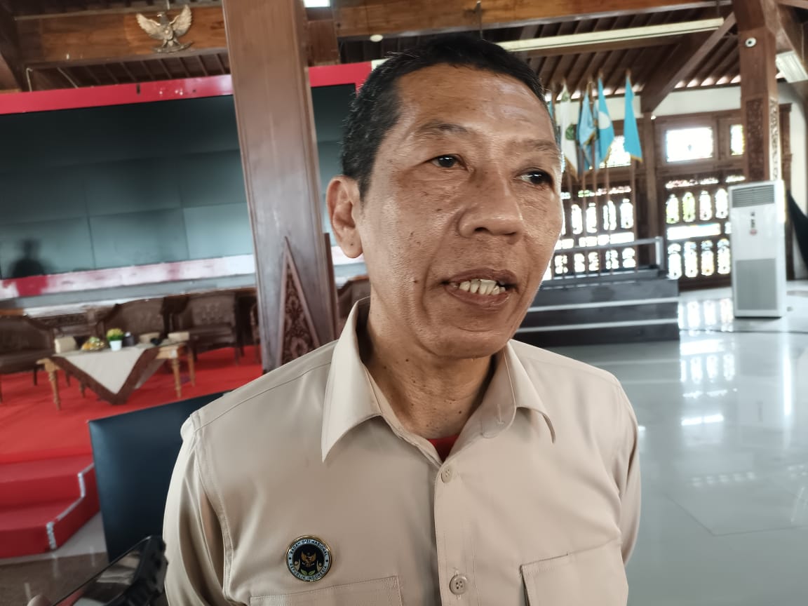 Kepala Kantor Pelayanan Pemenuhan Gizi (KPPG) Jogja dan Jawa Tengah Selatan Harsono Budi Waluyo.&nbsp; (M Hafied/Radar Jogja)